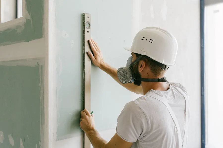 Drywall Installation in progress — AS Home Solutions MD, Maryland